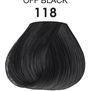 Adore Semi-Permanent Haircolor #118 Off Black/#046 Spiced Amber 4 Ounce (118ml) (6 Pack),